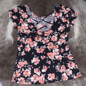 Floral top! Not sure where from